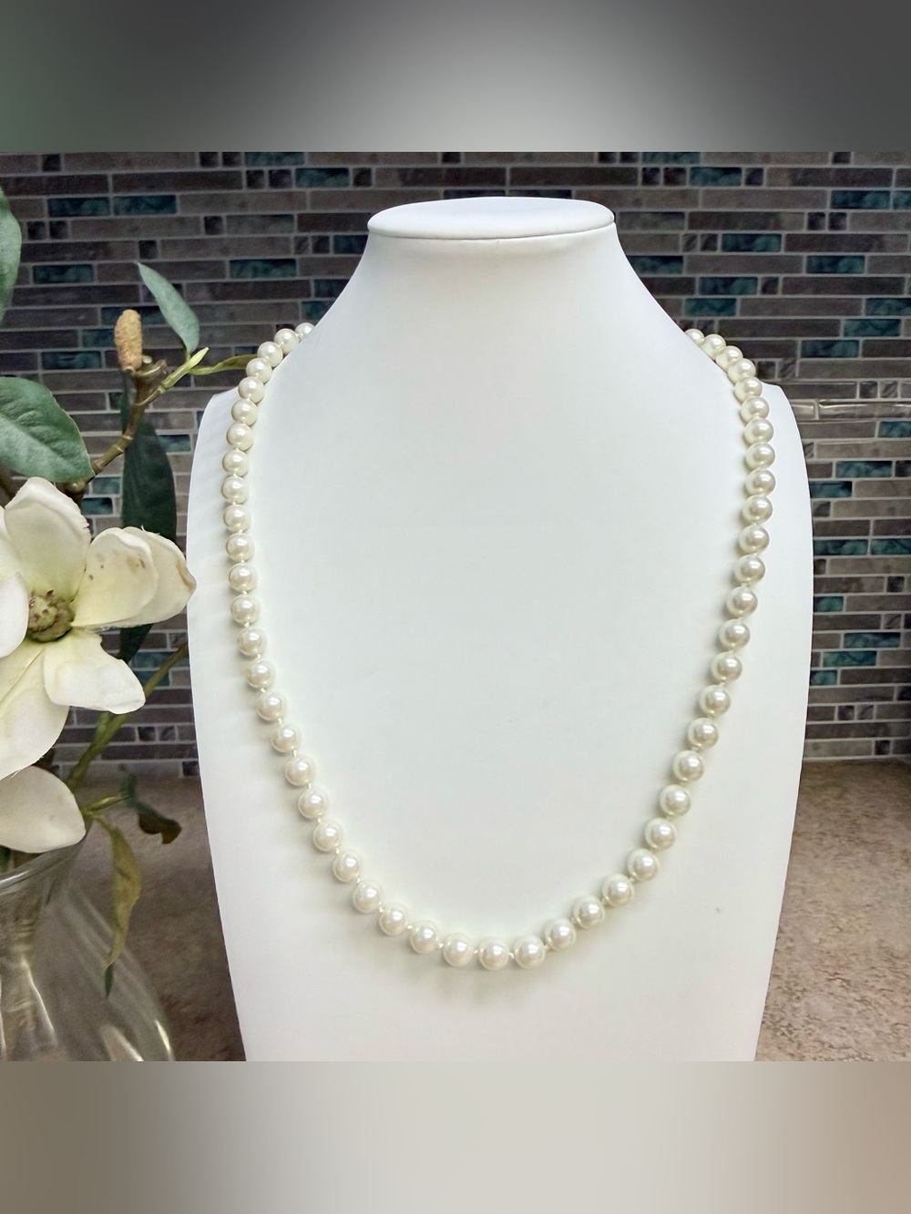 NWT Charter Club faux pearl necklace